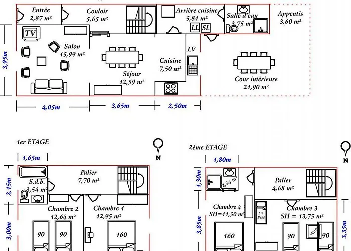 Apartament De France - La Bonne Fee Campoise *